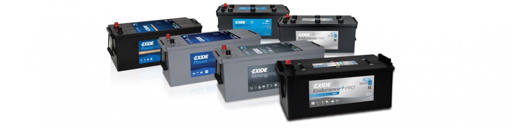 Exide muestra sus últimas baterías para vehículos industriales