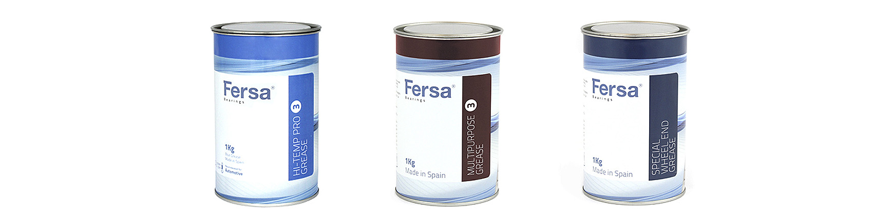 Nuevas grasas de Fersa para aplicaciones generales y de automoción