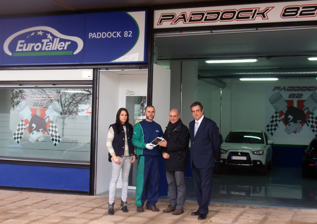 Paddock 82 entrega el segundo iPad mini de nuestra campaña de invierno EuroTaller